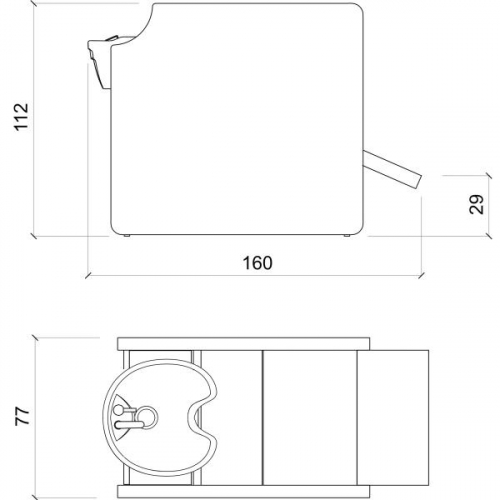 Парикмахерская мойка "Privacy Wash Electric"